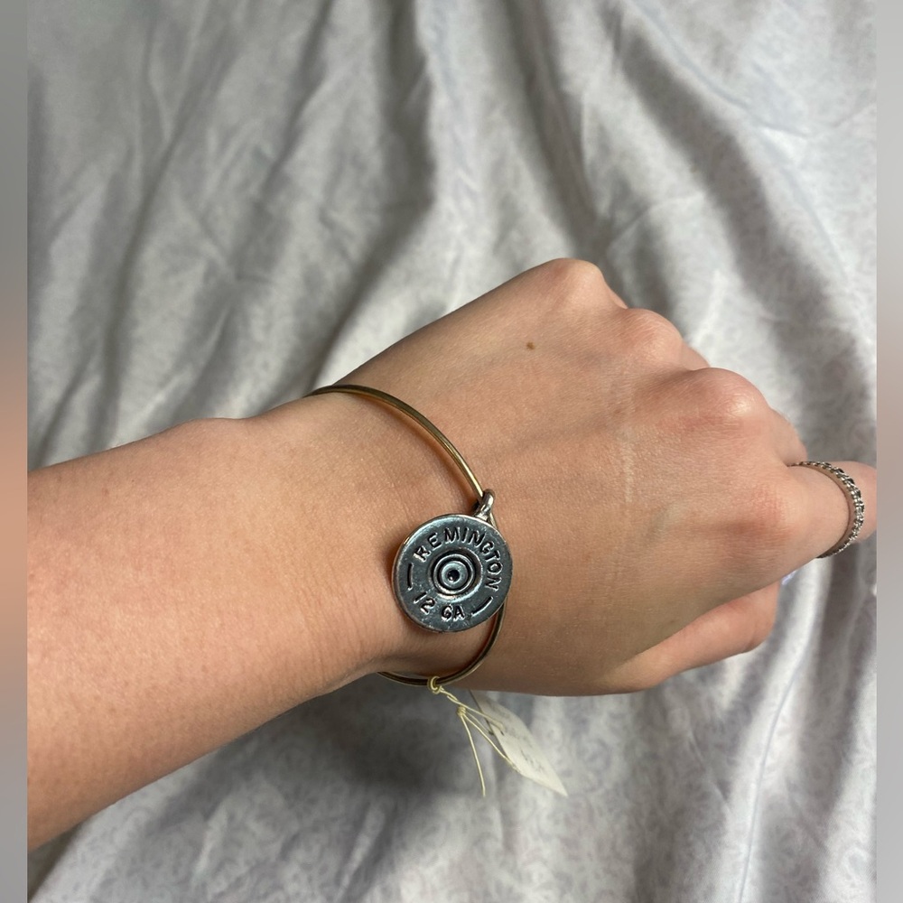 Silver Bullet Charm Bracelet